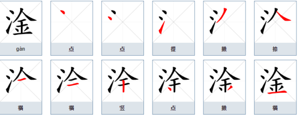 探寻三点水一个金子的奥秘，解析淦字的文化与现代应用