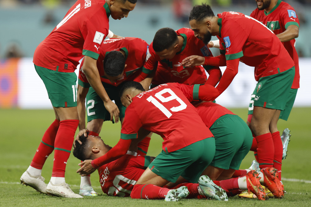 2022年世界杯，克罗地亚VS摩洛哥的激情对决