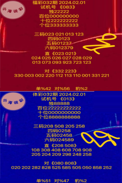 试机号后分析，一语定3胆，解锁2024036期选号新策略